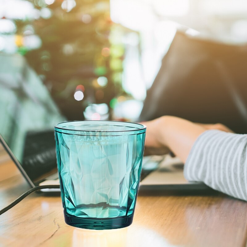 310ML Acrylic Unbreakable Drinking Glasses Water Glass Juice Glasses For Drinking Tea Transparent Kitchen Dining Bar Drinkware