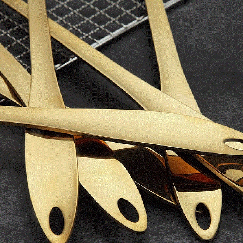 Stainless Steel Cooking Tools Spoon Shovel Cookware Kitchen Tools Spatula Ladle Kitchenware Gold Cooking Utensils Set