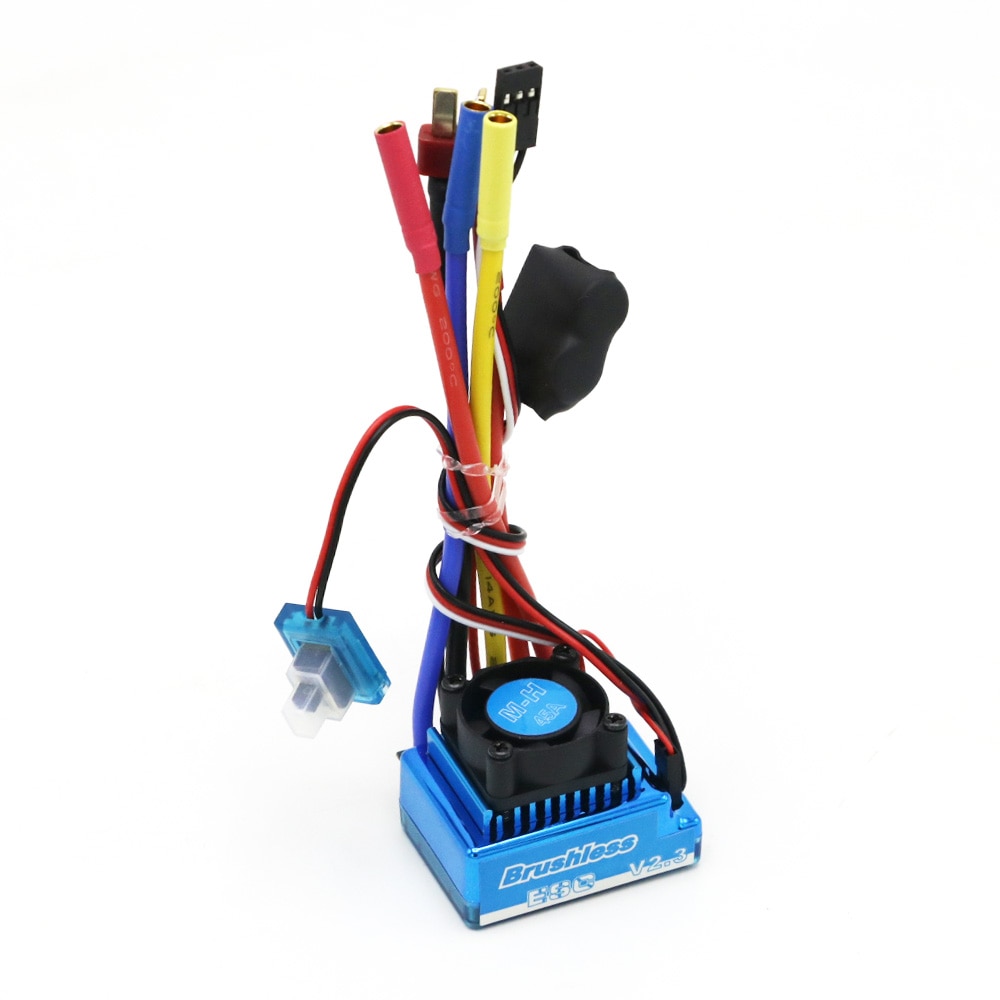 Waterproof 45A 60A 80A 120A Brushless ESC Electric Speed Controller Dust-proof for 1/8 1/10 1/12 RC Car Crawler RC Boat Part