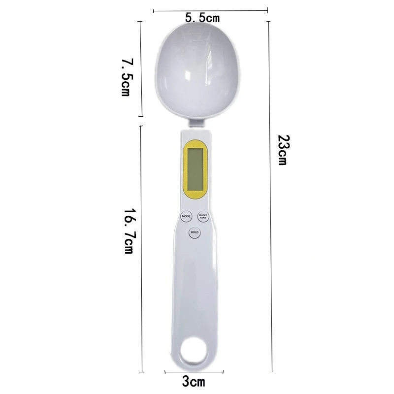 Báscula de cocina de medición Digital Lcd electrónica 0,1-500g Mini herramienta de cocina para el hogar medición de precisión para báscula de cuchara de café