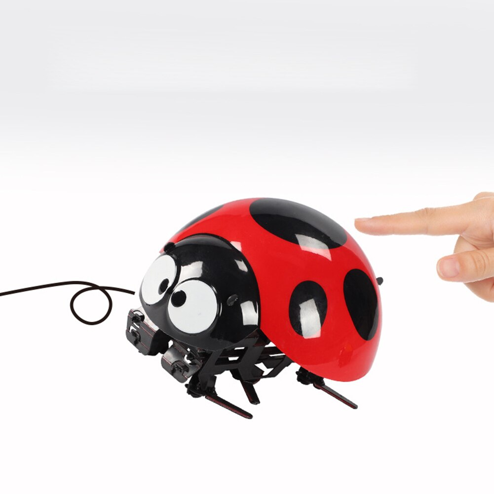 Urodziny dzieci owad domu biedronka robot zdalnego sterowania zabawki dla dzieci prezent plastikowe inteligentny odkryty symulowane boże narodzenie śmieszne