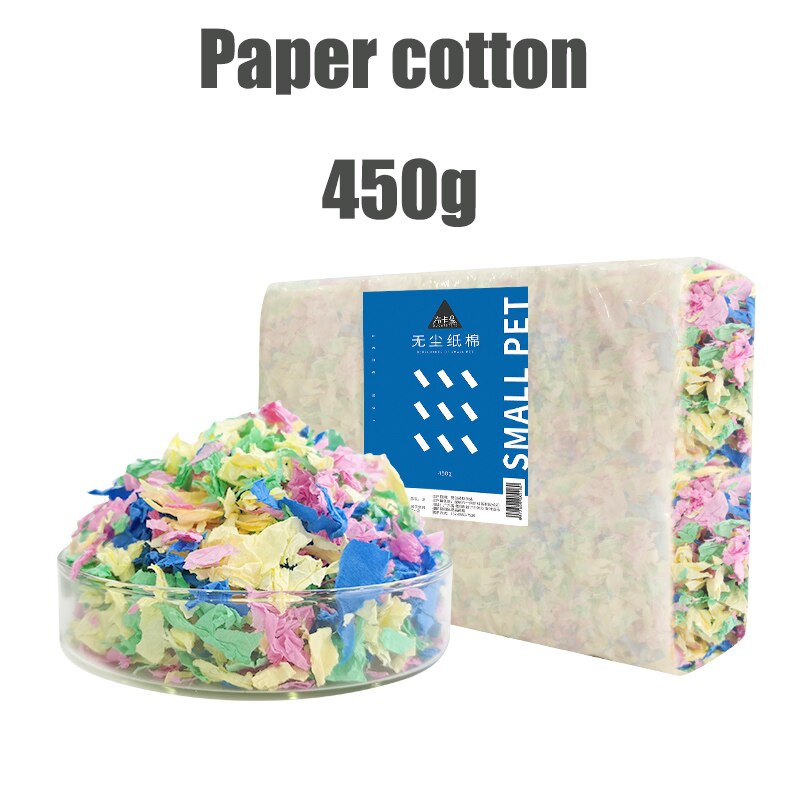 Hamster Sawdust Bedding Deodorizing and Deodorizing Sawdust Rabbit Golden Silk Bear Dust-free Paper Cotton: Paper cotton 1