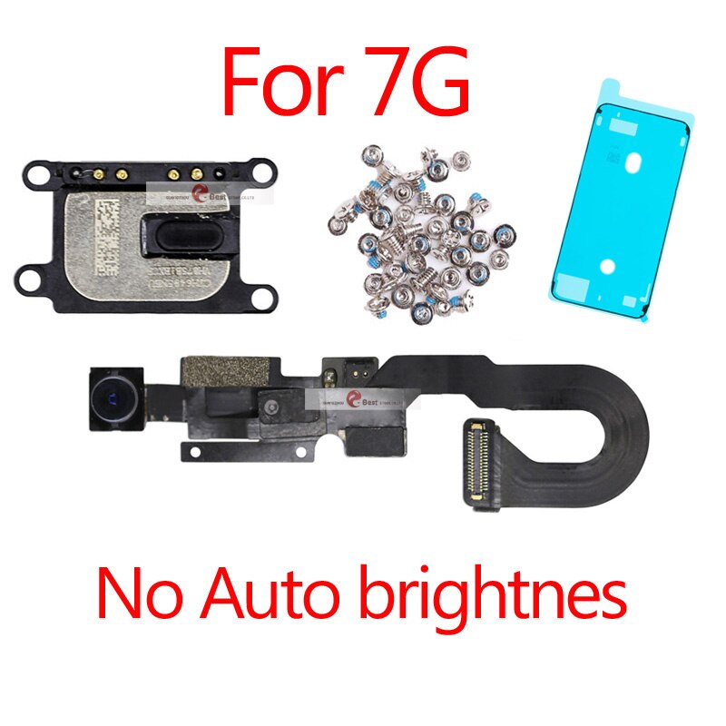 1pcs Proximity Sensor Light Flex Cable For iPhone 7 8 Plus 5.5 Front Camera with screws earpiece Assembly