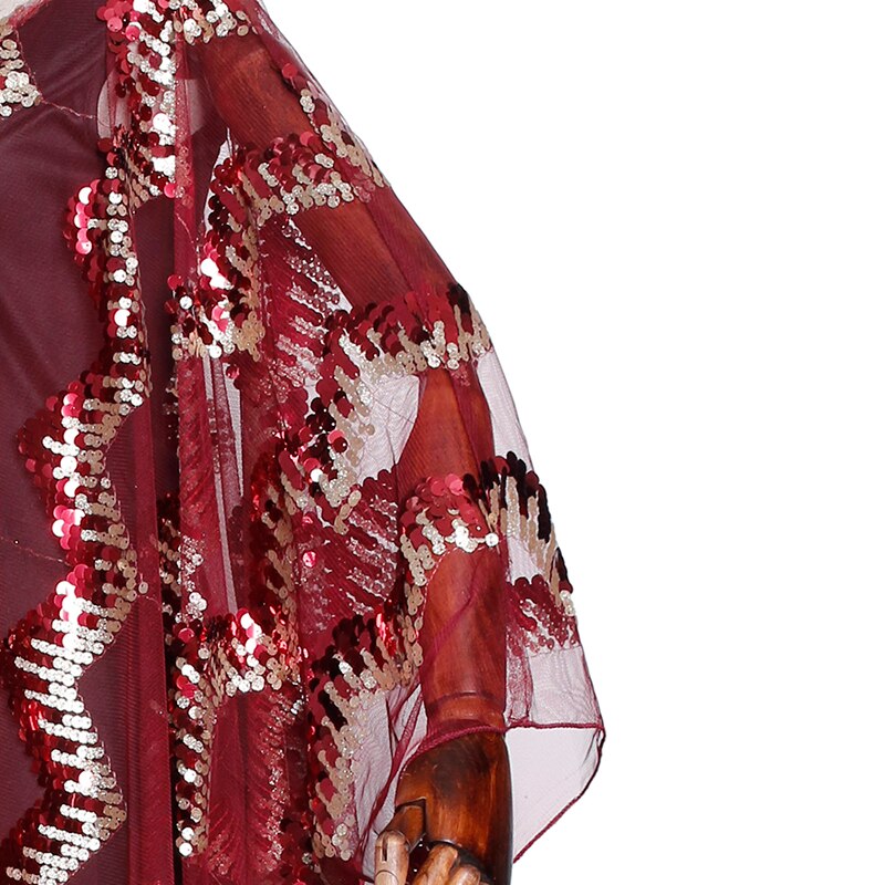 Md abaya dubai kalkun muslimsk hijab kjole kvinder pailletter skinnende kjole arabisk kaftan marokkansk kimono plus størrelse boubou klæder