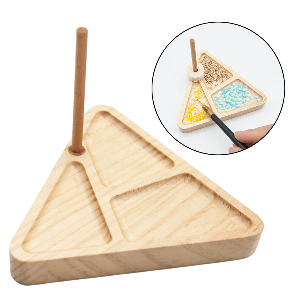 Wooden Tray Bead Loom Kit Necklace Jewelry Beading Starter Beginners DIY Tool Set
