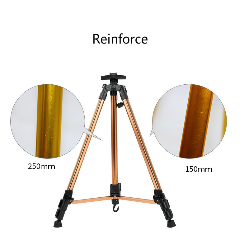 Aluminum Easel Portable Art Painting Shelf Collapsible Telescopic Iron Hand-painted Sketch Oil Painting Multi-function Tripod