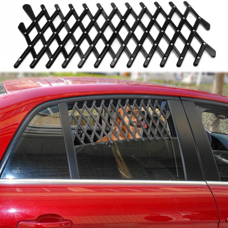 Rejilla de seguridad para ventana de coche, accesorio extensible para perros, puerta mágica de viaje, vallas para mascotas, producto para ventana de ventilación