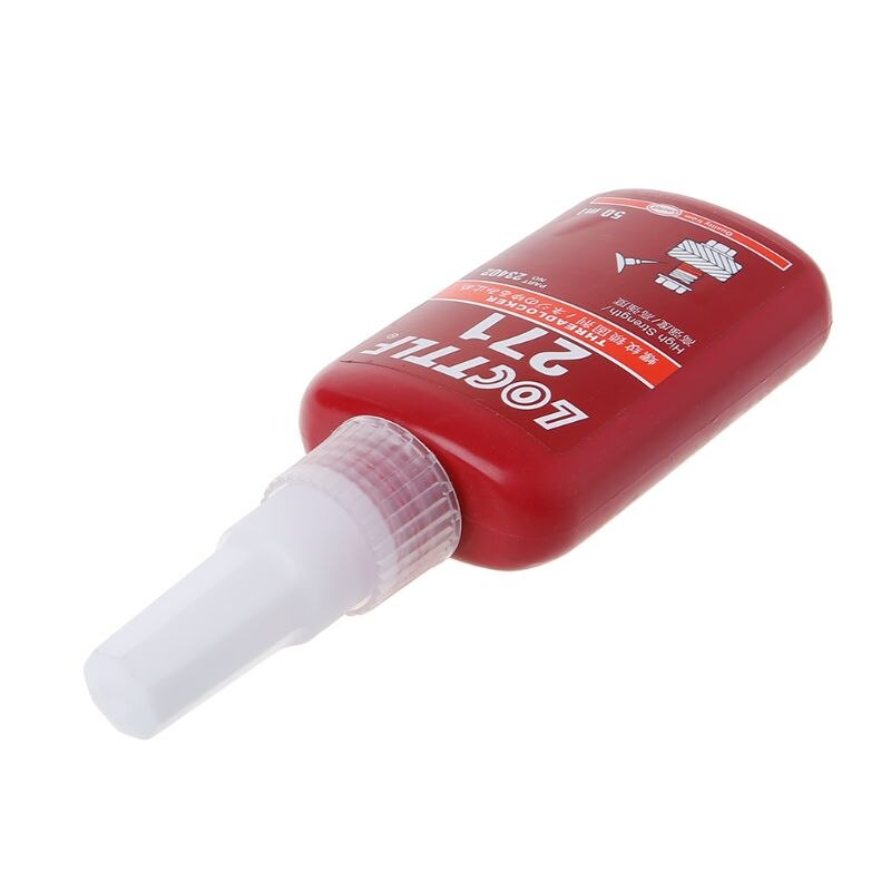 271 Thread Locker Adhesive Sealant Glue Locktite Prevent Oxidation Screw Use 50ML