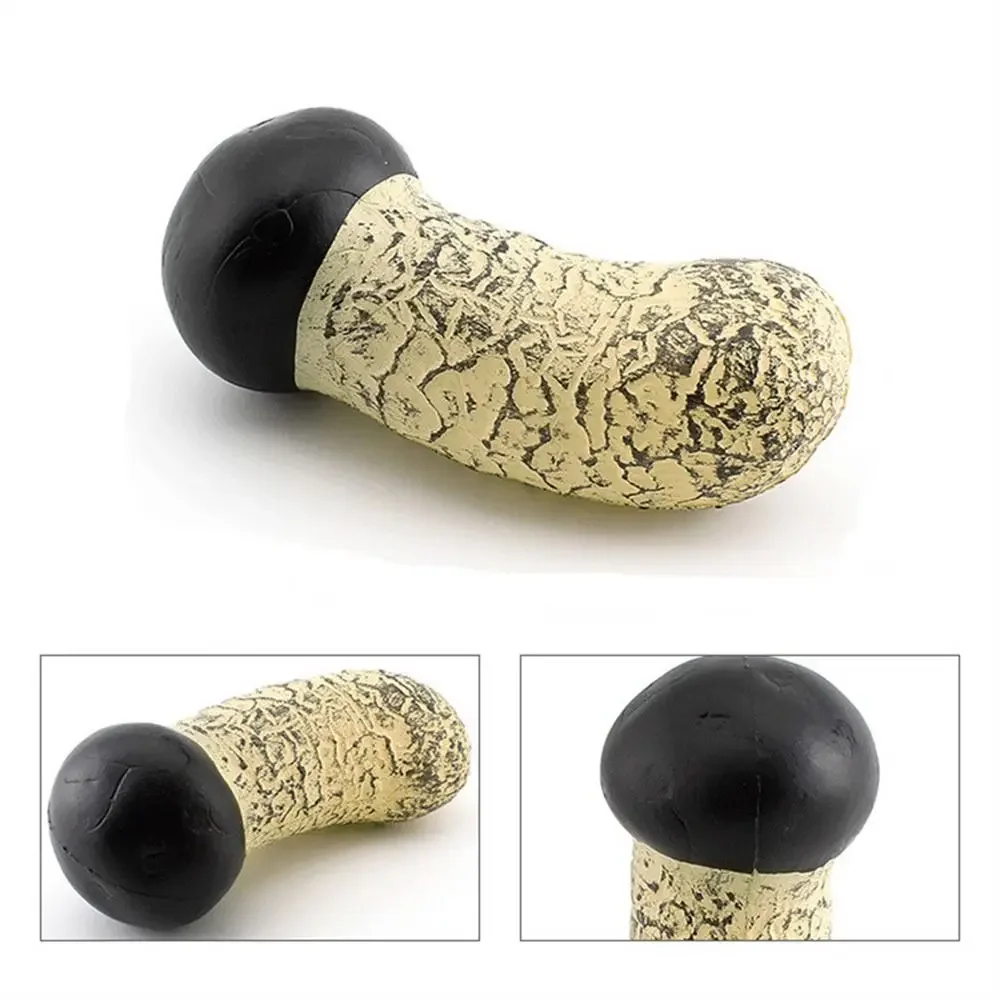 Modelo de vegetais estatuetas de fungos matsutake oyste simulação artificial cogumelo pleurotus planta modelo de fungo decoração de jardim: Verde exército