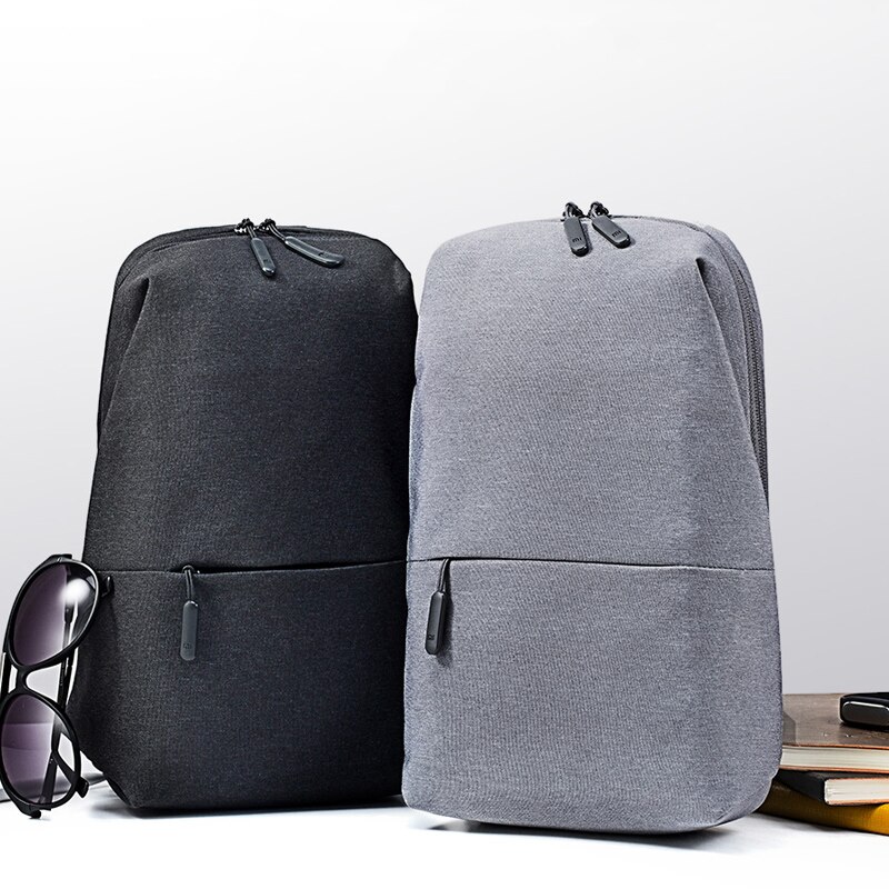 Original Xiaomi Mi Backpack Urban Leisure Chest Pack Bag For Men Women Small Size Shoulder Type Unisex Rucksack Backpack Bags La