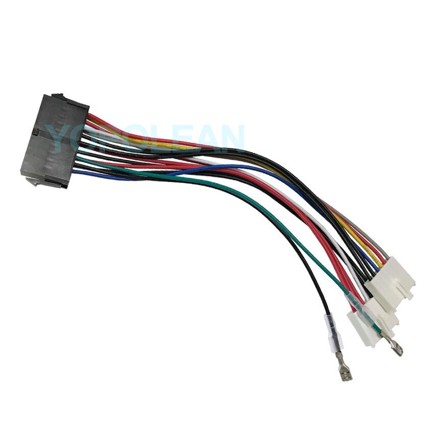 20Pin Atx Naar 2x Poort 6Pin Op Psu Converter Power Cable Koord Voor 286 386 486 586 Oude Computer