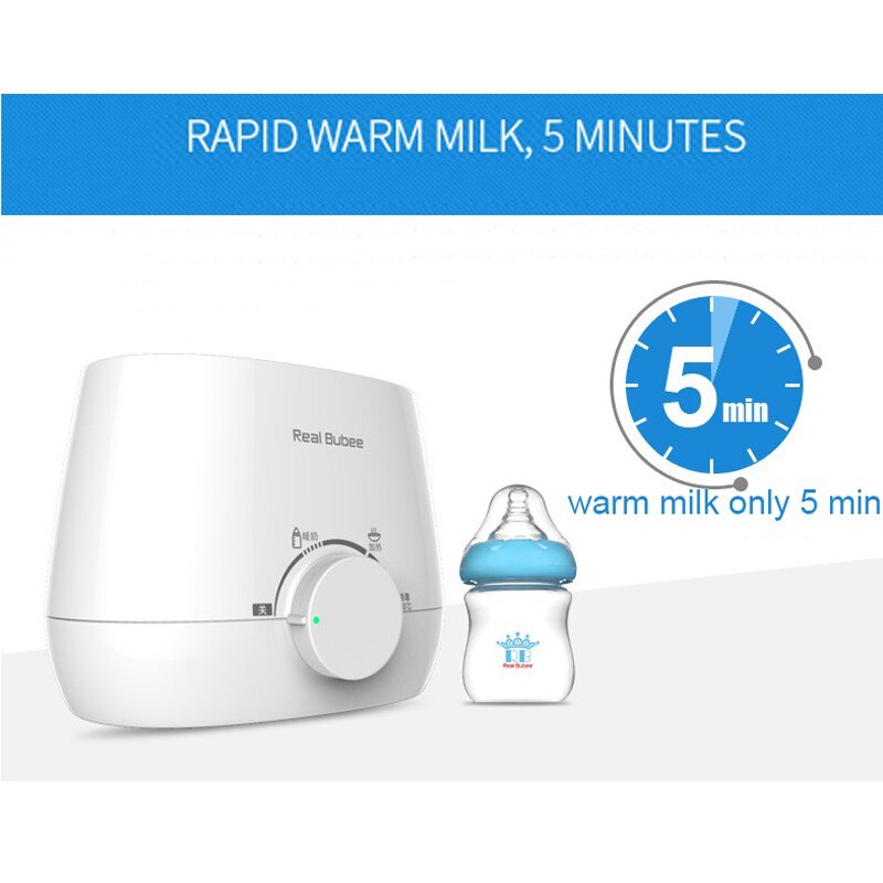 Electric Baby Bottle & Food Warmer intelligent Milk Thermostat Food heating Warmers & Sterilizers Two In One BPA Free 220V