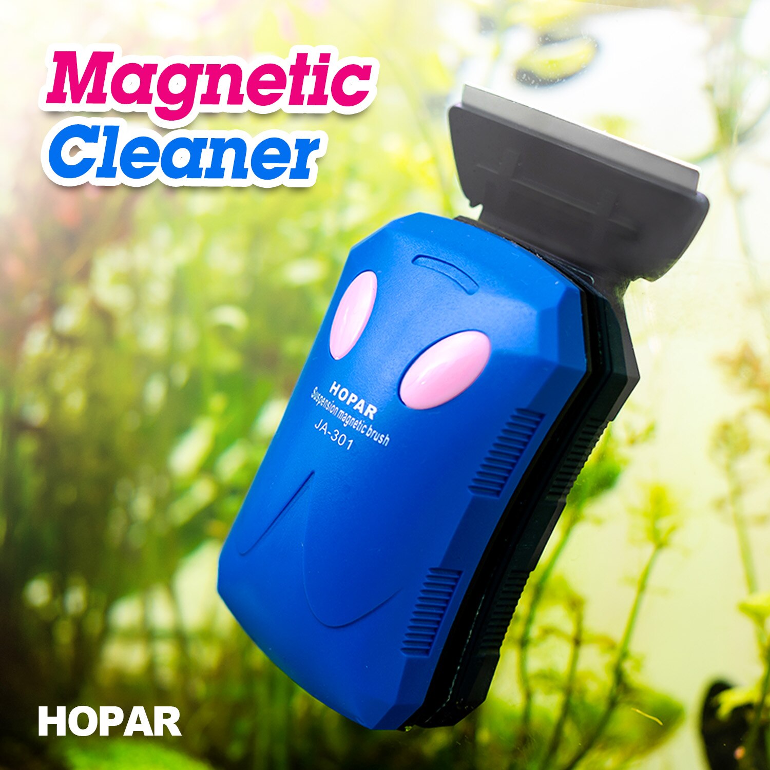 Magnetic Cleaner for Fish Tank GLASS and ACRYLIC Scraper