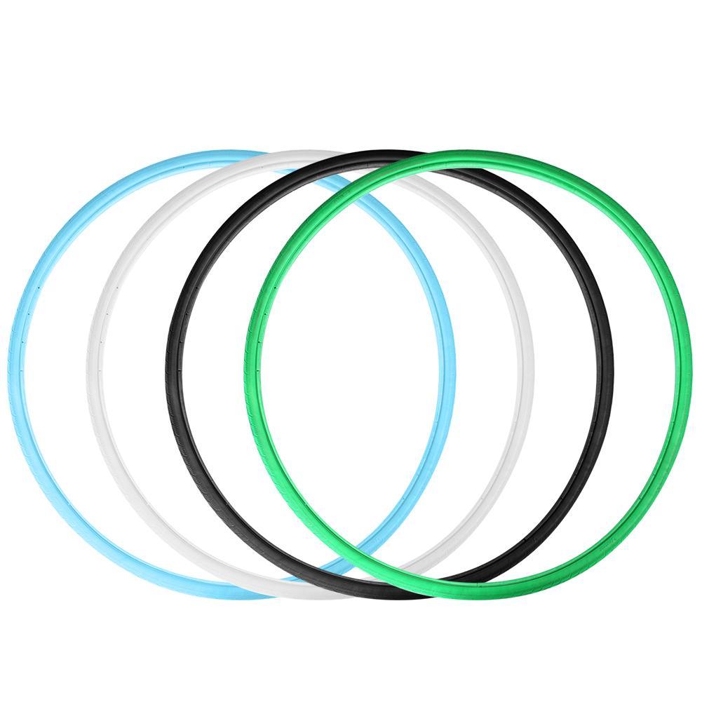 1 PC 700x23C Bicycle Solid Tire Road Bike Tires Cycling Tubeless Tyre Wheel Explosion-Proof Free Inflatable Bicycle Tires