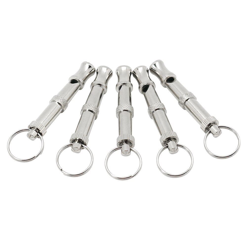 1 stks Hond Fluitje Dog Training Producten Rvs Honden Geluid Fluitjes Stop Blaffen Voor K9 Bulldog Duitse Herder