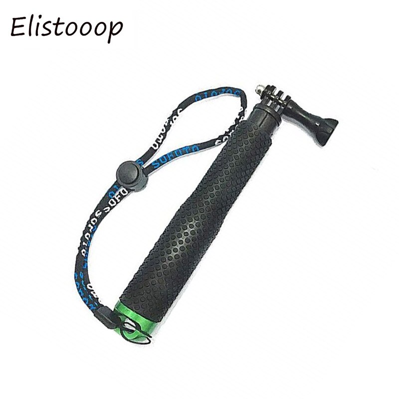 Perche à retardateur, monopode étanche, perche à Selfie portable pour caméra Gopro Hero 4 3 + 3 2 1: green