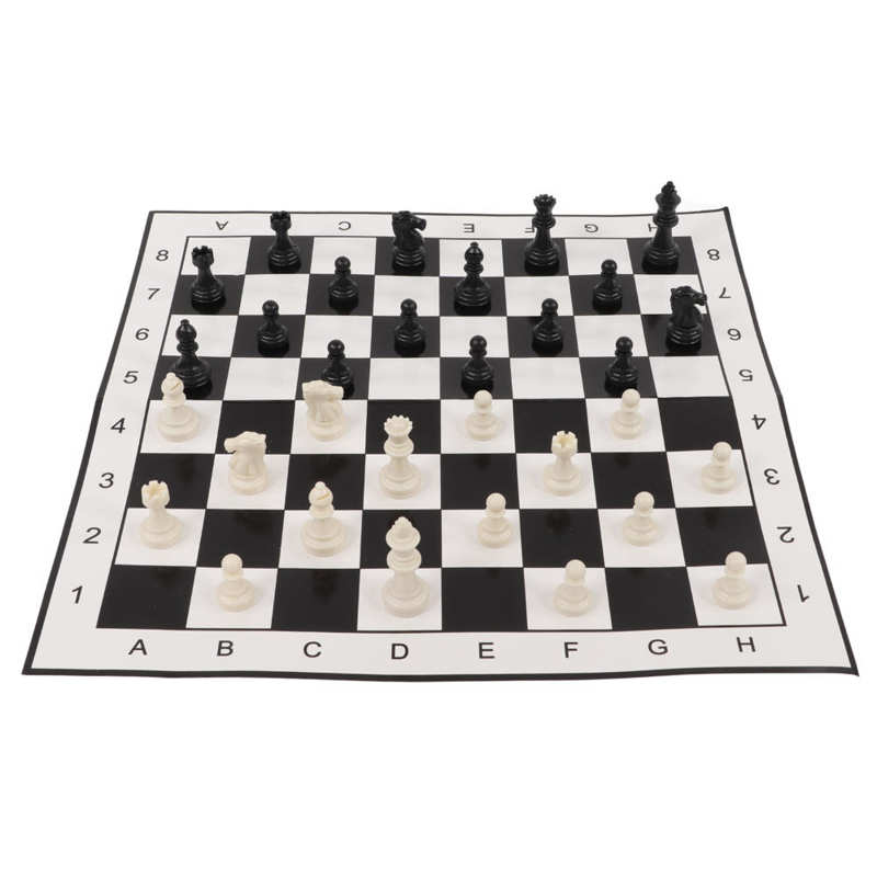 32 Chess 24 Checkers Chess and Checkers Set Portable for Entertainment
