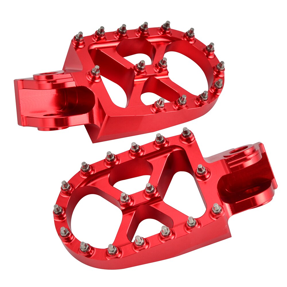 Pedane pedane pedane pedali per HUSQVARNA 701 ENDURO/ 701 super MOTO 2016-2021 TE TC FE FC TX FX 125 250 350 450 2003-2013: Rosso