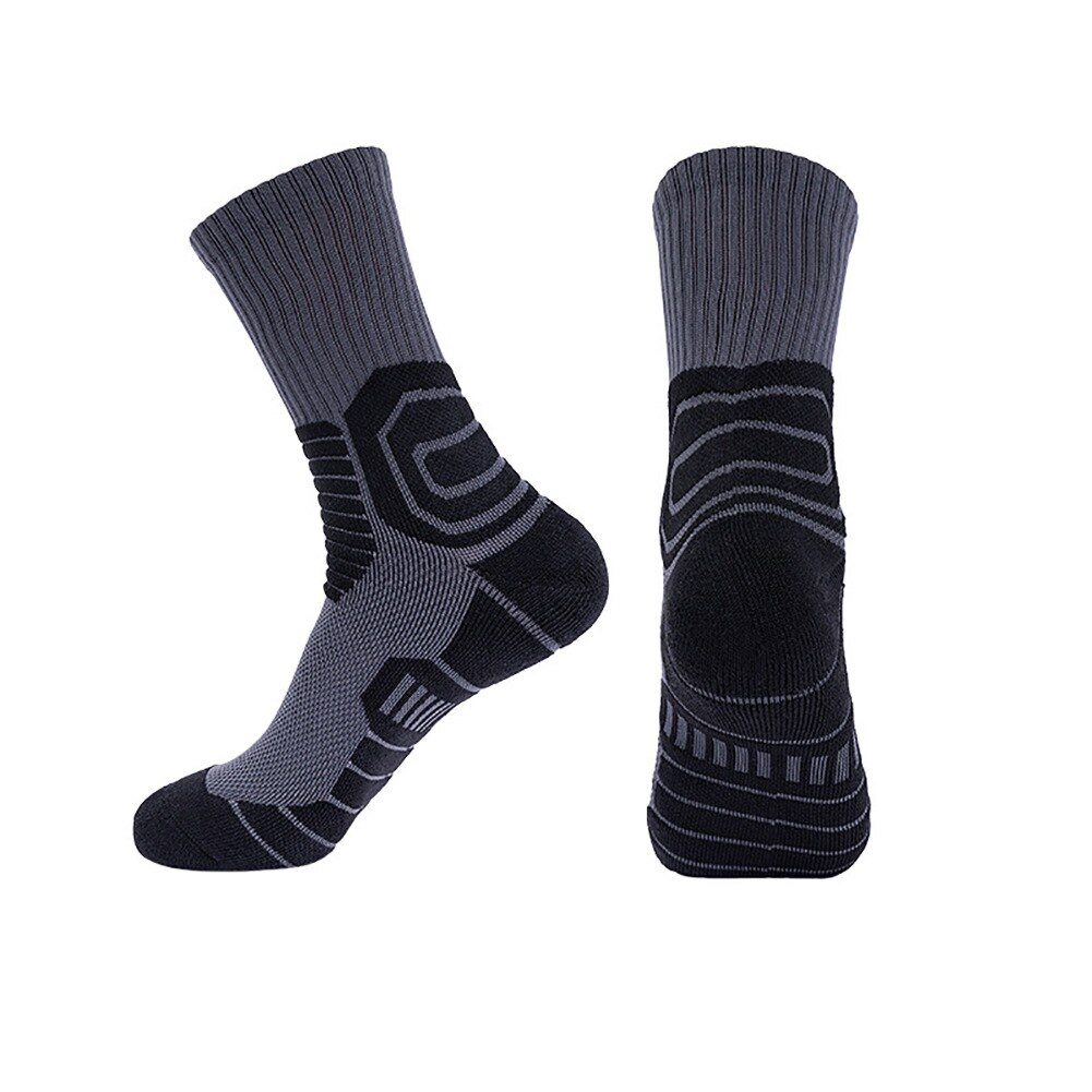1 Pair Basketball Sports Socks Breathable Footwear Knee-High Socks Ankle Protecter Socks: BH