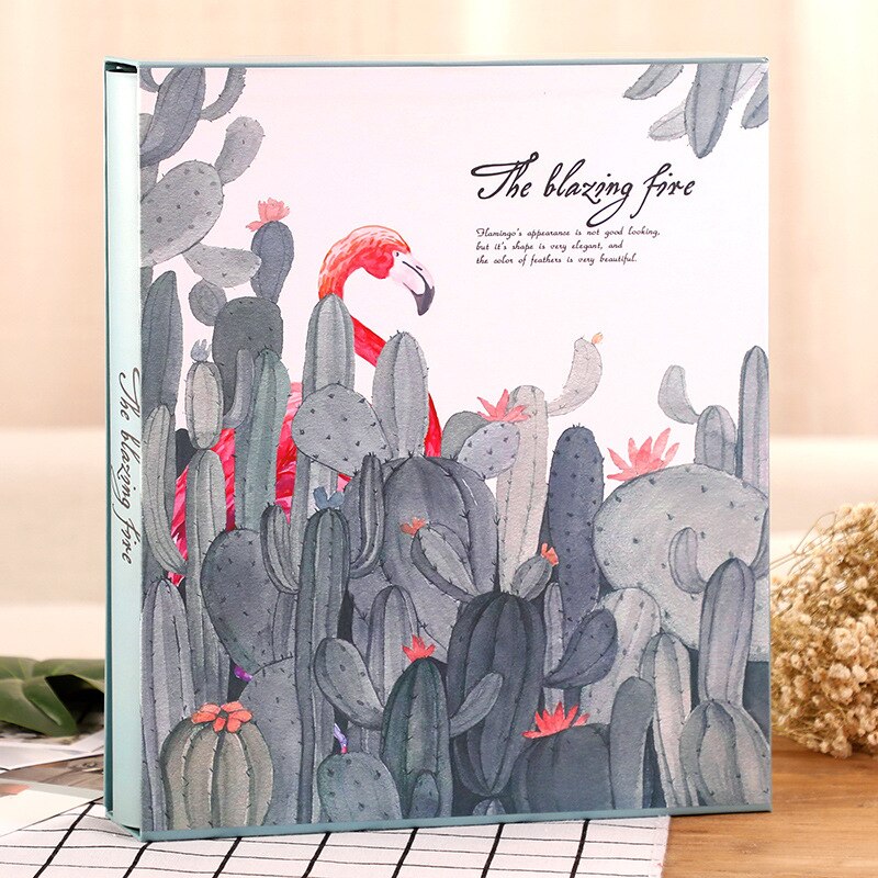 INS Style Simple Album Assortment Pack 500 Mass Album Interstitial Family Photo Album 5 / 6 /7 Inch: Over Plastic 567 Inch 500 Sheets   Fire Lisen