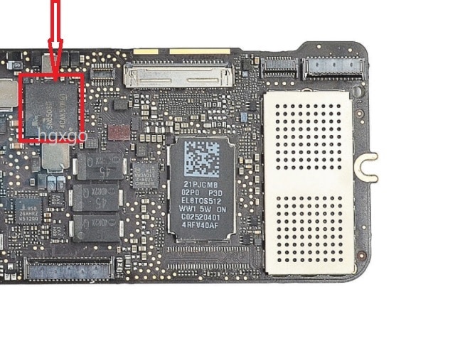 Lote de 5 unidades de U7400 para macbook pro, 12 ", A1534, , 820-00045, ic de administración de energía parte de la placa lógica