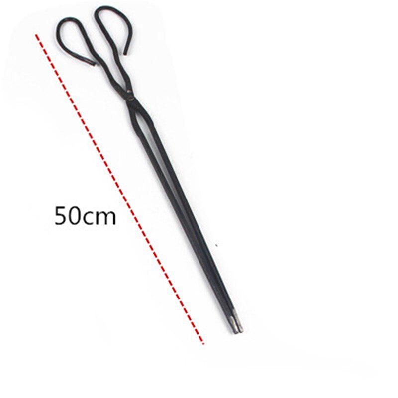 BBQ Home fire tongs long handle flat garbage garbage pickers Carbon clip cleaning clip high temperature pick-up clip barbecue: 7