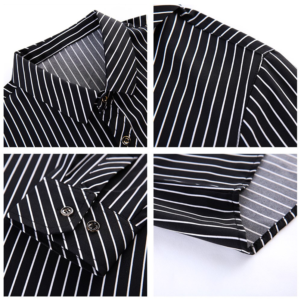 COODRONY-ropa de calle a rayas para hombre, camisa de manga larga ajustada, informal, de negocios, a la , novedad, primavera y otoño, C6216