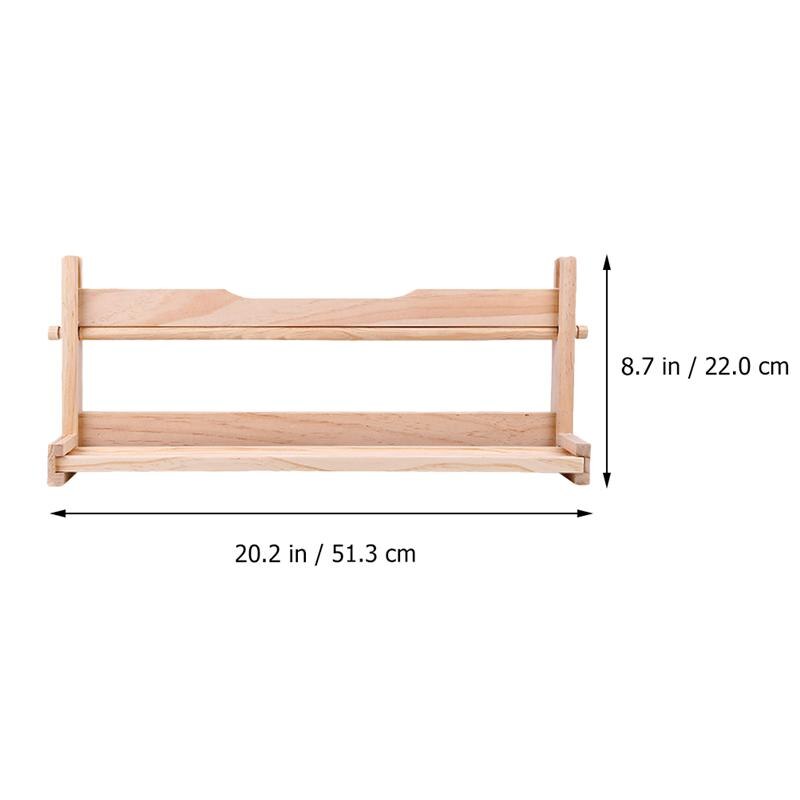 1 Set Practical Paper Roll Easel Painting Roll Dispenser Wood Painting Easel Painting Paper Roll Holder Children Drawing Supply