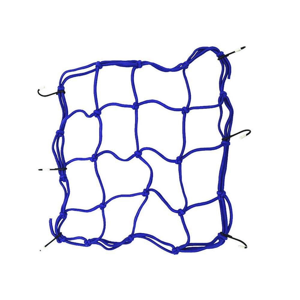 1Stck 5 Farben Fahrrad Hinten Rahmen Netz Abdeckung Gepäck Netz Abdeckung Band Elastische Gepäck motorrad Gummi V4P8: Blau