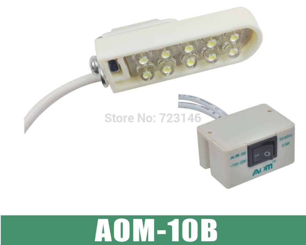 AOM10B 5psc industrial sewing machine LED light,industrial sewing