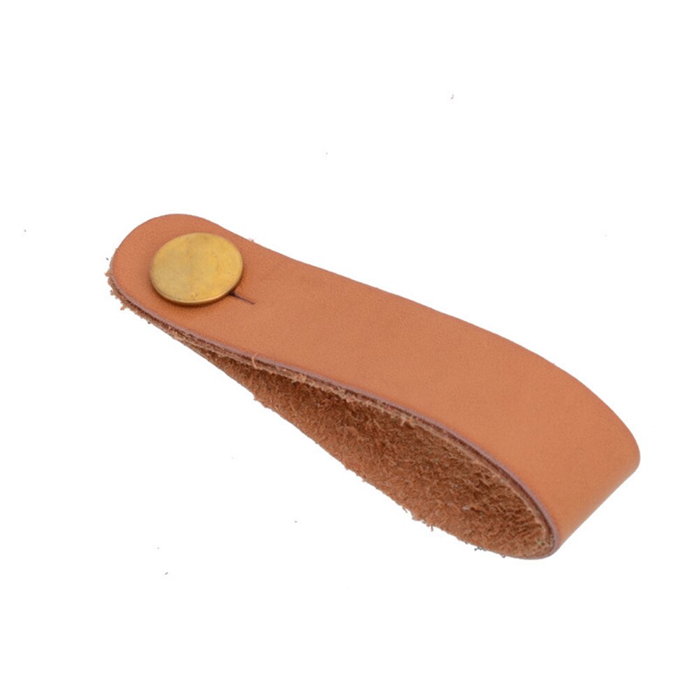 Black Leather Guitar Strap Holder Button Safe Lock for Acoustic Electric Classic Guitar Bass Accessories Guitar Neck Strap: Brown