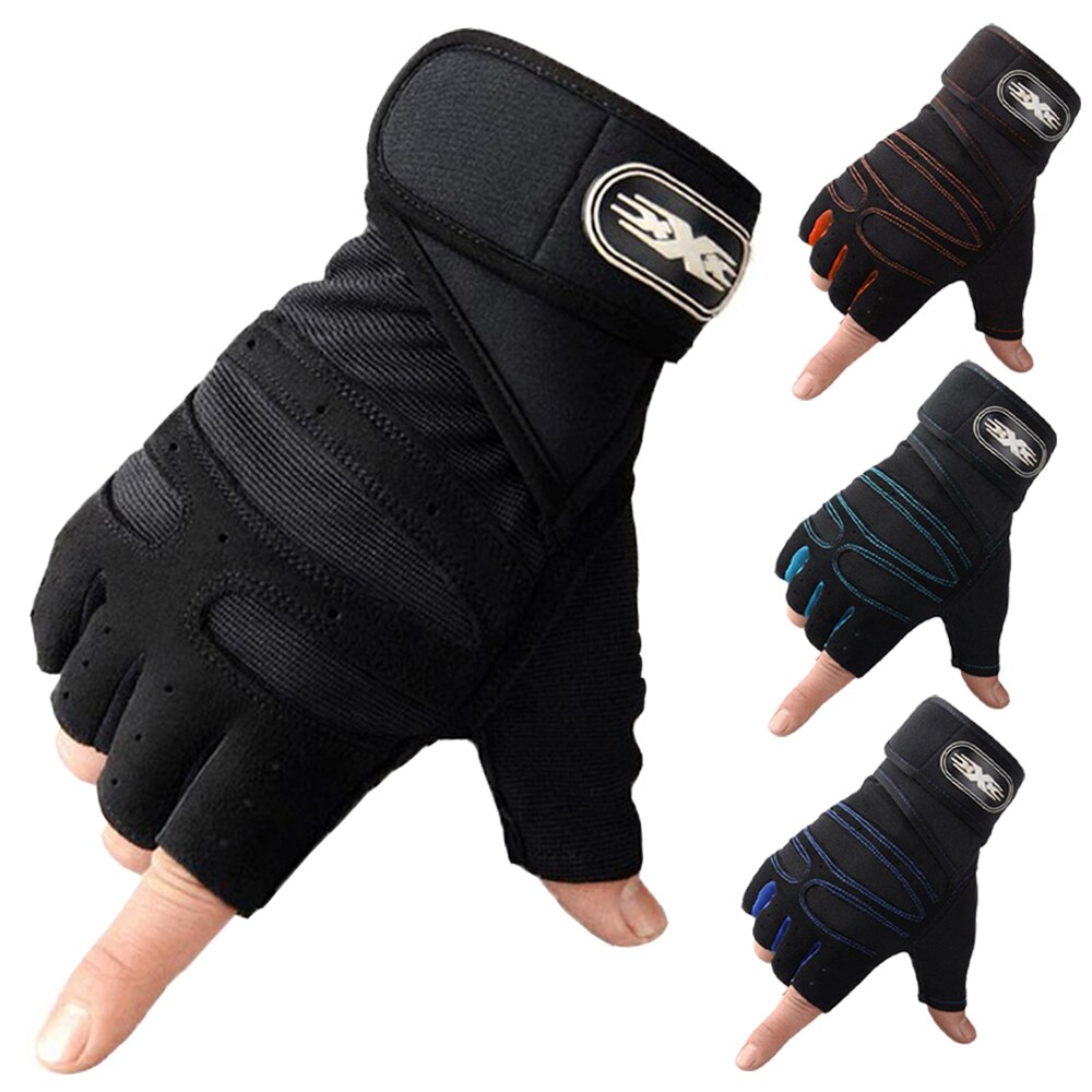 Gym Gloves Fitness Weight Lifting Gloves Body Building Training Sports Exercise Sport Workout Glove for Men Women M/L/XL