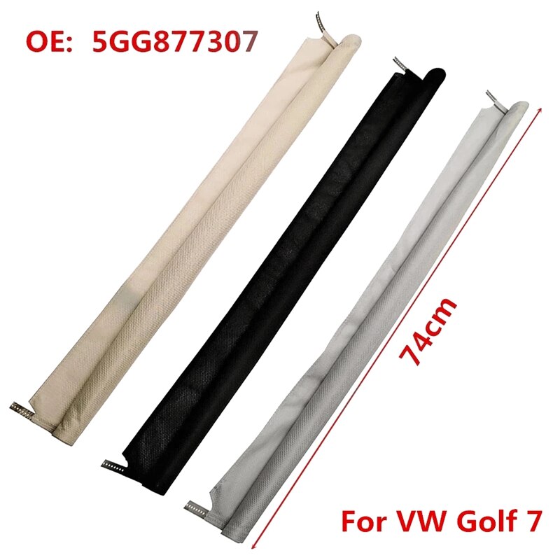 Rideaux de toit ouvrant de voiture, volet roulant de lucarne pour Golf 7