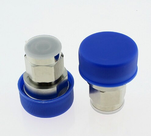 Adaptador de conector DIN hembra a N Adaptador Coaxial RF L29 7/16, 1 unidad