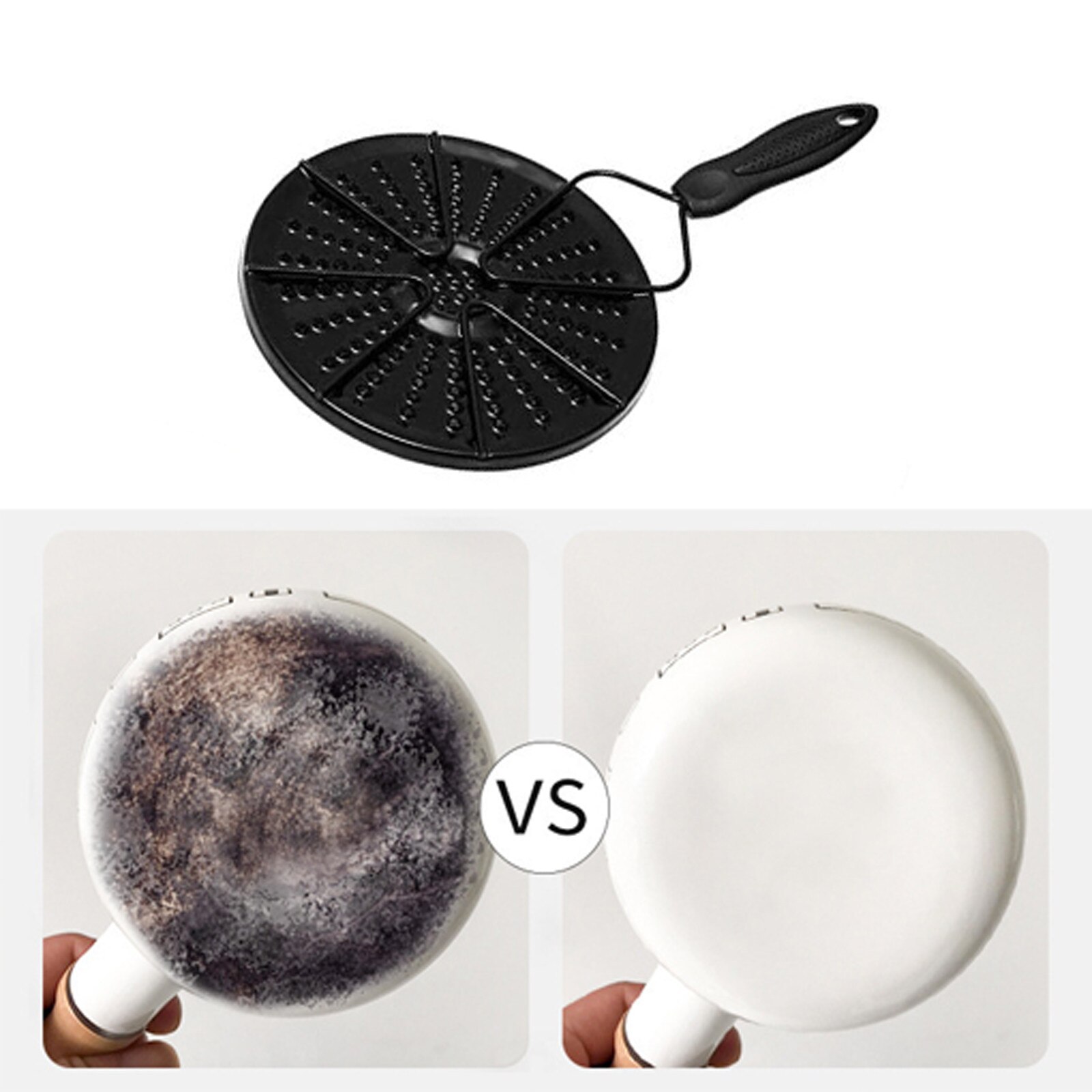 Evenly Conduction Heat Diffuser Plate Enamel Heat Conduction Plate Heat Diffuser Distributer Gas Stove Flame Guard for Simmering