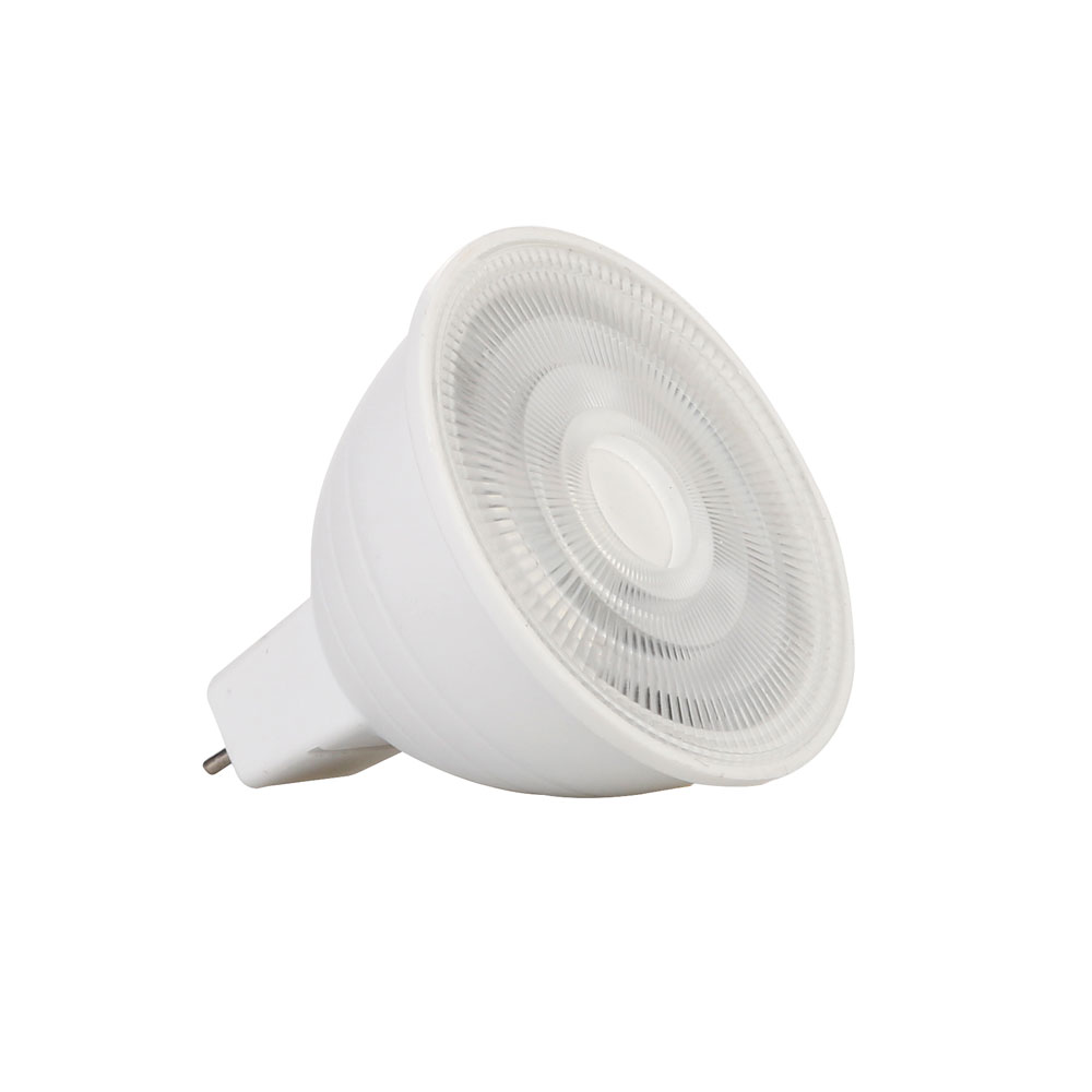 Foco LED regulable GU10, 7W, 220V, MR16, GU5.3, Chip COB, 30 focos de Ángulo de haz, bombilla led para lámpara de mesa descendente