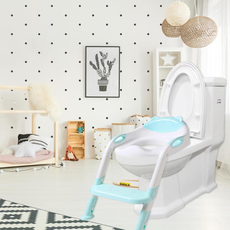 Klapp Baby Töpfchen Infant Kinder Wc Training Seat mit Verstellbare Leiter Tragbare Urinal Töpfchen Sitze für Kinder