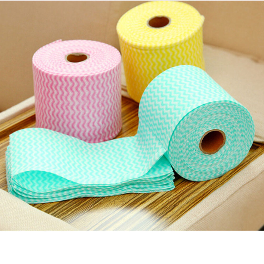 1 Roll 65.6ft Facial Tissue Disposable Soothing Cotton Face Towel Makeup Cleaning Wash Cloth Hand Towel