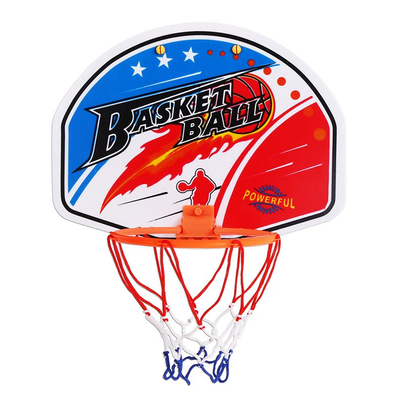 Enfants enfants jeu intérieur réglable suspendu basket-ball Netball cerceau basket-ball boîte Mini basket-ball planche à outils: B