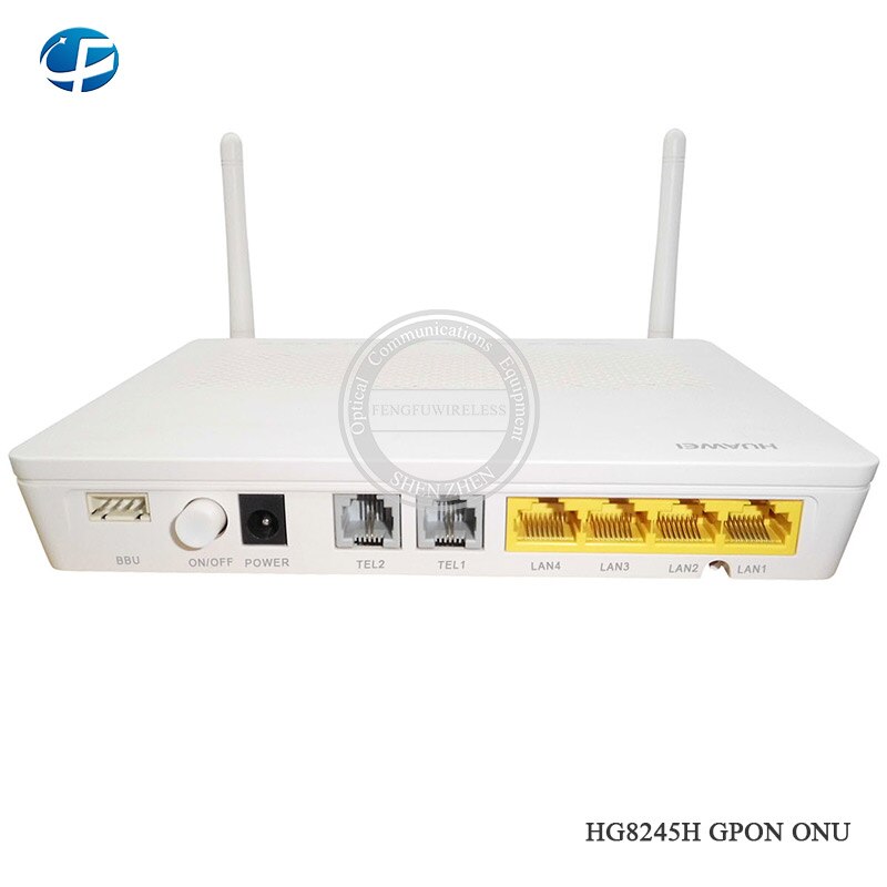 Brand HW 2DBI HG8245H ONU ONT GPON With 1g *4 VOICE WIFI Ports English Setup Interface