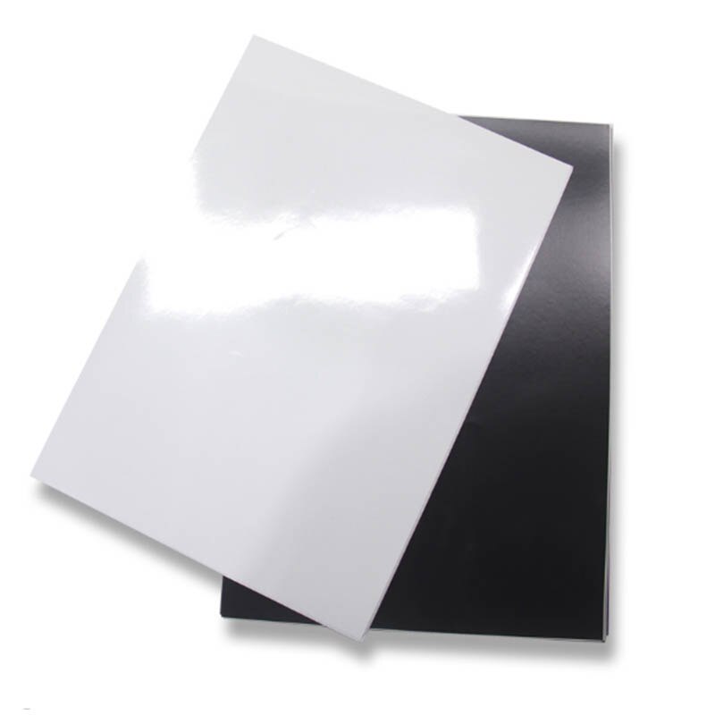 5/10 magnetisk glanset inkjet utskrift fotopapir magnetisk fotopapir  a4 4r utskrift fotopapir klistremerke gjør selv kjøleskap sticke