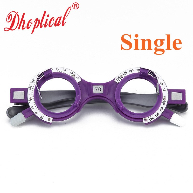 trial frame set ,colorful trial frame 52mm~70mm pc material for glasses shop and optical hospital by dhoptical: 70MM