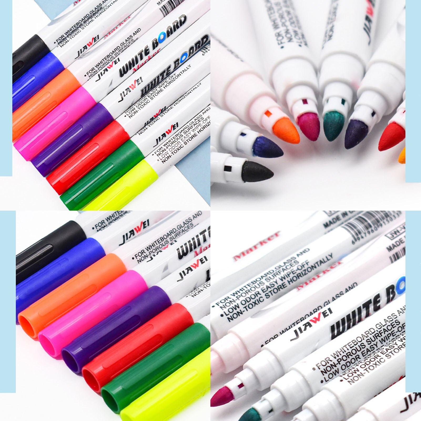 Magical Water Painting Pen 8/12 Pcs Doodle Water Floating Pens With A Ceramic Spoon DIY Drawing Floating Pen In Water Paint Pens