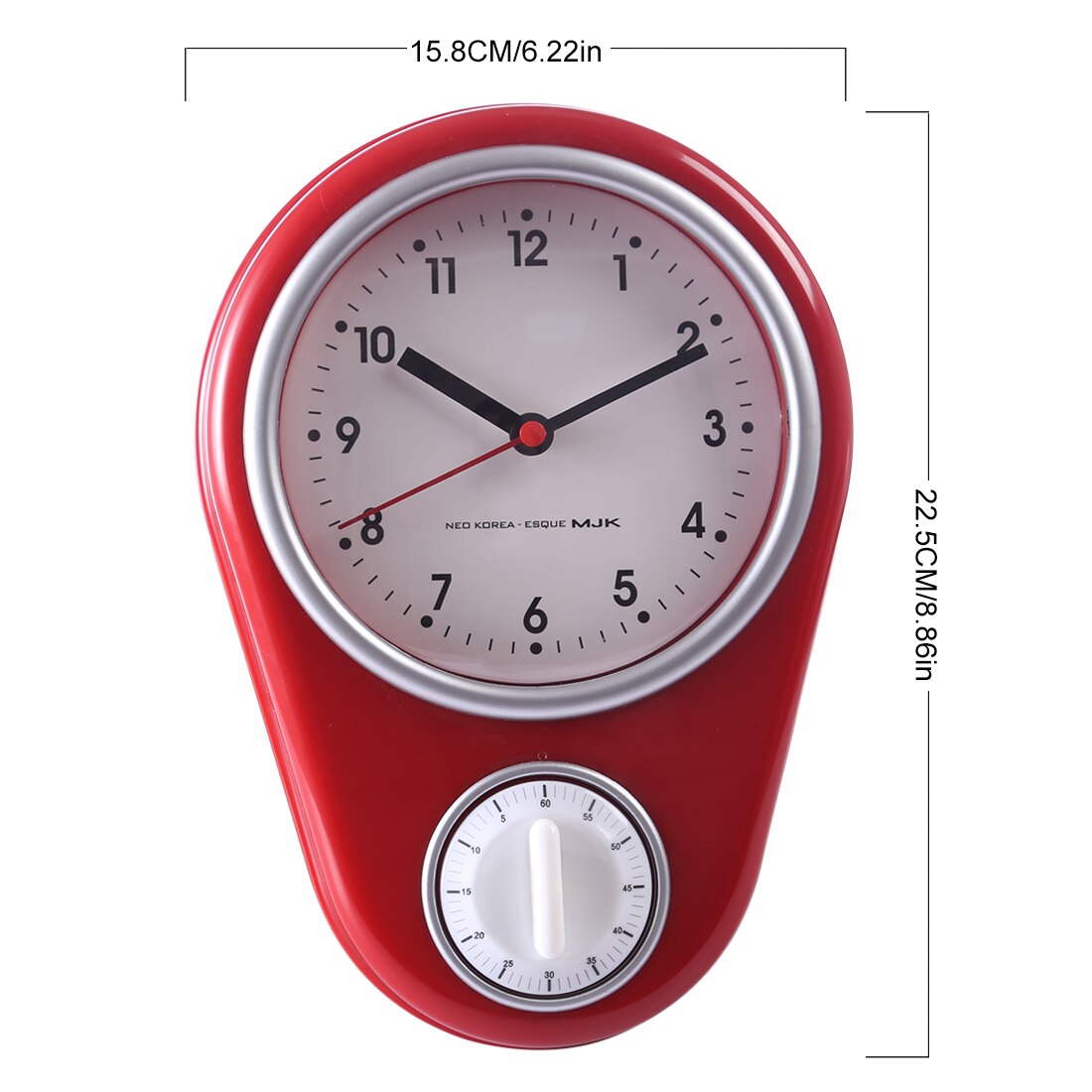 Kitchen Cooking Alarm Wall Clocks Countdown Timers Set Count Down Kitchen Wall Watches Timing Clocks Home Decoration