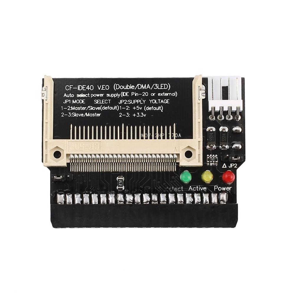 Cf Naar Ide Adapter Compact Flash Cf Naar 3.5 Vrouwelijke 40 Pin Ide Bootable Adapter Converter Card Standaard Ide-Interface true-Ide Modus