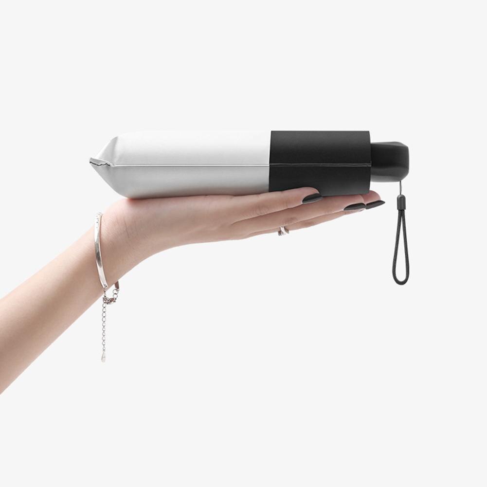 Mucai-paraguas plegable ultraligero para mujer, sombrilla impermeable a prueba de viento, protección solar UV contra la lluvia, Mini paraguas para viaje de negocios y coche