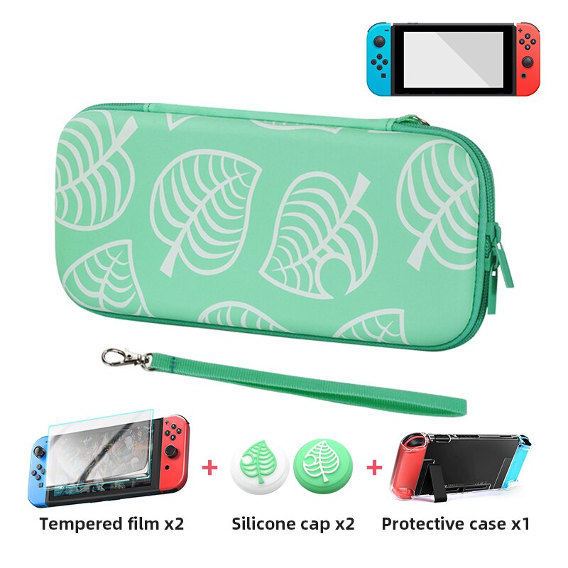 DATA FROG Cute Cat Paw Bag For Compatible-Nintendo Switch Console Hard Portable Travel Carrying Case For Switch Lite Accessories: For NS Switch 08