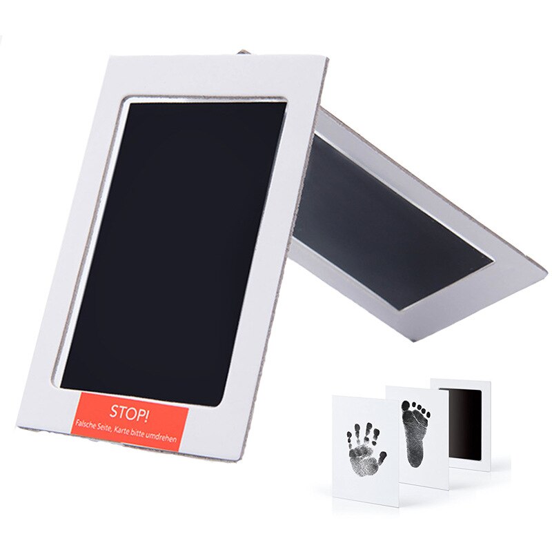Kit de impresión de huella de mano para bebé recién nacido, almohadillas de tinta no tóxicas, seguro, recuerdos para niños, accesorios para el cuidado del bebé