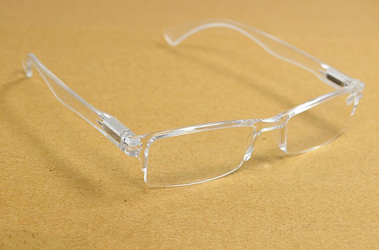 Lente Been Strachable Mode Plexi Glas Transparant Leesbril + 1 ~ + 4 Vintage Leesbril