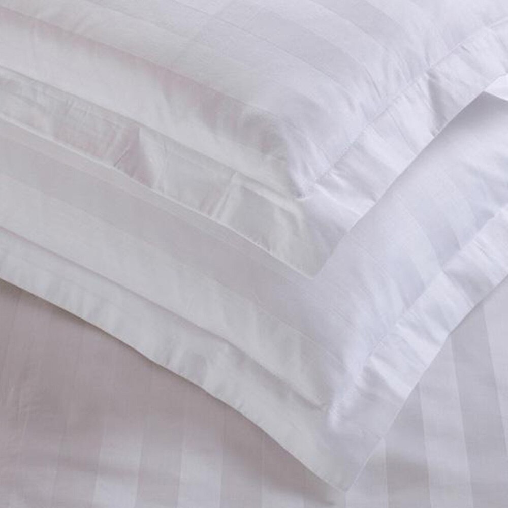 50*80/58*88cm bomull hvitt putetrekk hotellutstyr hjem sengetøy sateng putetrekk husholdning putevar hotell putevar